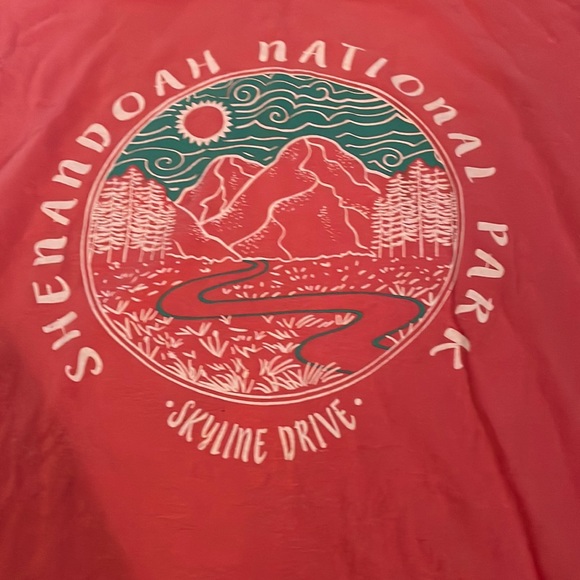 Shenandoah national Park Skyline Dr.  Virginia retro Vintage style T-shirt - Picture 2 of 3